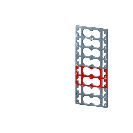 Siemens SIMATIC ET 200SP, 10 color-coded labels Color code CC03, for I/O 6ES7193-6CP03-2MA0