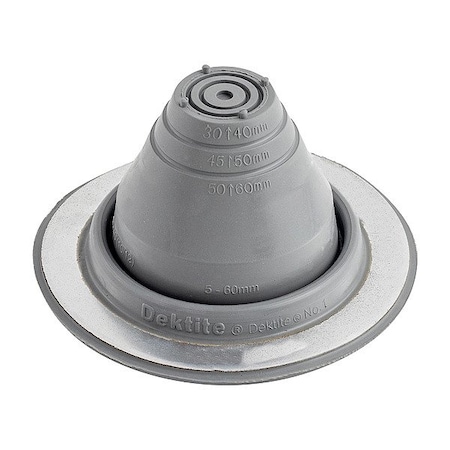 Dektite Flashing, Round, Aluminum 4003910