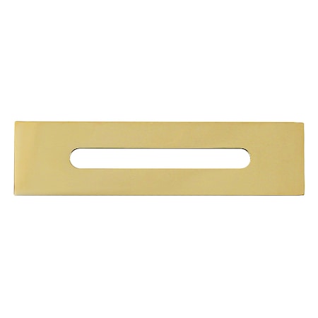 Kingston Brass Bathtub Overflow Hole Cover, Polished Brass TC4012