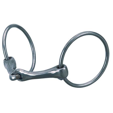 Daretocare CA-2281 Malleable Iron Ring Snaffle Bit DA588482