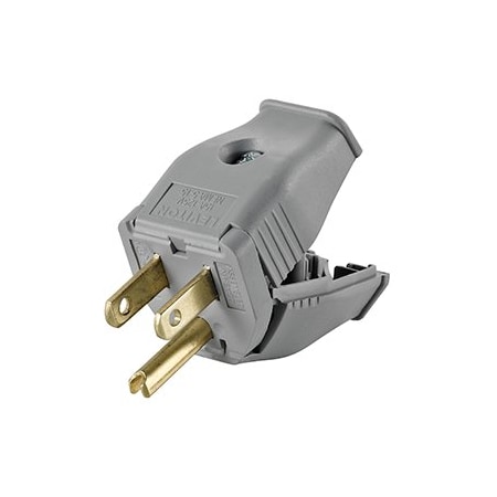 Leviton Plug 15 Amp, 125 Volt 3W101-GY