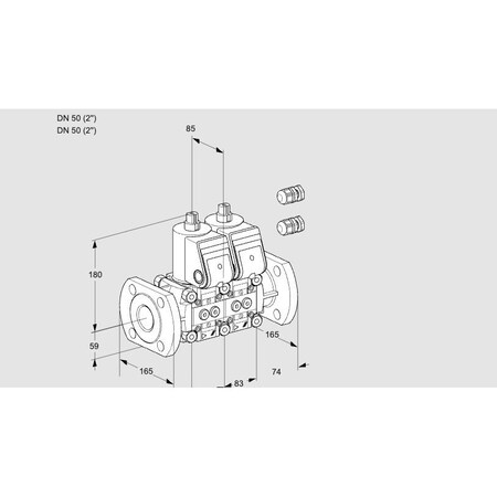 Honeywell Kromschroder VCS 3E50F/50F05NNWR3/PPPP/PPPP KS88100103
