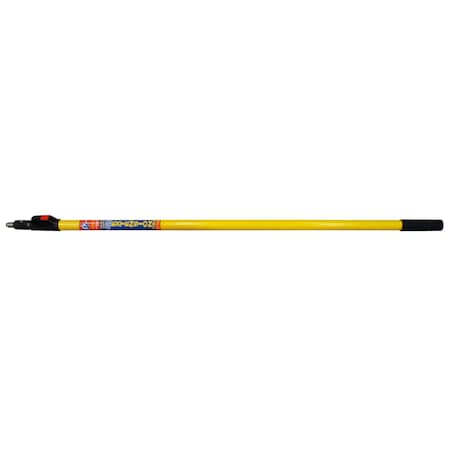 Premier Telescoping 8 ft. L X 1 1/2 in. D Fiberglass Extension Pole Yellow 83048