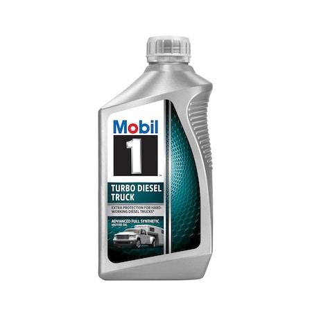 Mobil 1 Turbo Diesel 5W-40 Diesel Synthetic Engine Oil 1 qt 122253