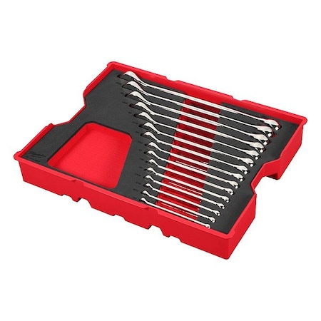Milwaukee Tool SAE Combo Wrenches w/Foam 48-22-0155
