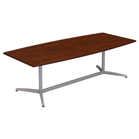 Bush Business Furniture Conference Table, Cherry, Laminate/Wood 99TBM120HCSVK