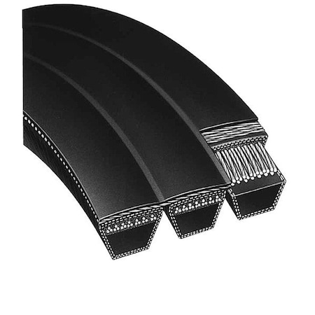 Dayton V-Belt, Classical, 4B140, 4B, NR, SBR, 143 in, 21/32 in Top Width 4B140