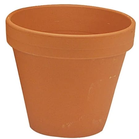 Craftware GC 0400 Pot, 3-3/4 in H, 4-1/4 in W, Terracotta 800106B