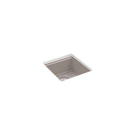 Kohler Kitchen Sinks, Undermount, Neoroc Composite, 18.3 in W x 17.5 in L x 33711-CM3