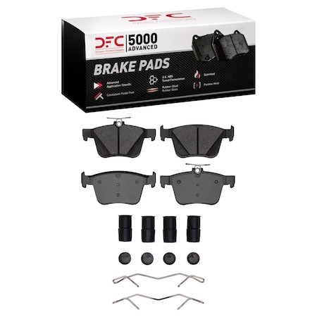 Dfc 5000 Advanced Disc Brake Pad Set,  1551-1761-01