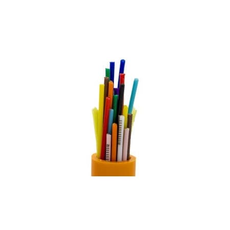 Cable Wholesale 24 Fiber Indoor Distribution Fiber Optic Cable, Multimode 62.5/125 OM1, Corning InfiniCor 300, 11F2-224NH