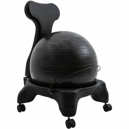 Champion Sports Fitpro Ball, Chair Blk, Fitness/Podture BCHX