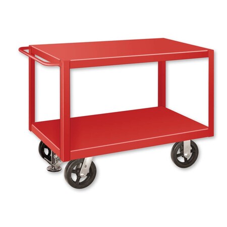 Pucel Extra Heavy Duty Shop Truck, 28 in W x 72 in D x 36 in H, Gray ET-2872-2P