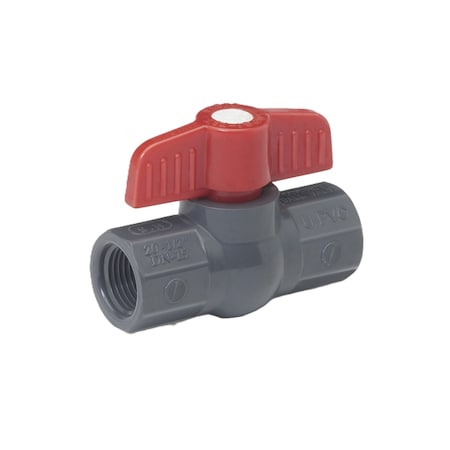 Proline Series PVC 3/4-in FIP x 3/4-in FIP Ball Valve 107-104
