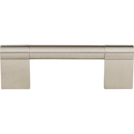 Hardware Resources Elements Knox 4-1/4'' Overall Length Satin Nickel Cabinet Bar Pull 645-96SN