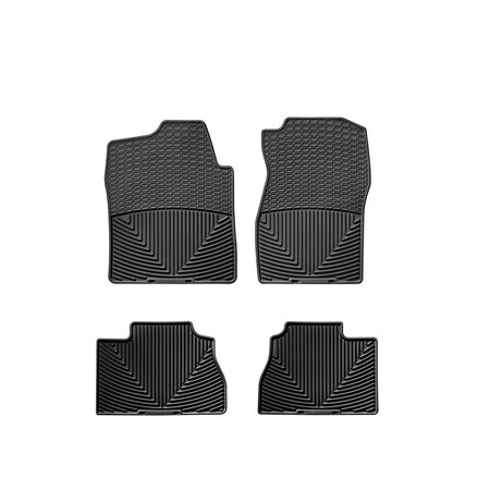 Weathertech Black, Front and Rear All Weather Floor Mats W72-W70