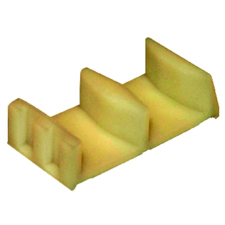 Barton Kramer 0.625 in. H X 2.125 in. W Beige Shower Door Bottom Guide 303C