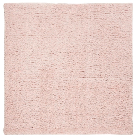Safavieh 6 ft. 7 in. x 6 ft. 7 in. Madrid Shag Contemporary Style Square Rug Blush MDG256U-7SQ