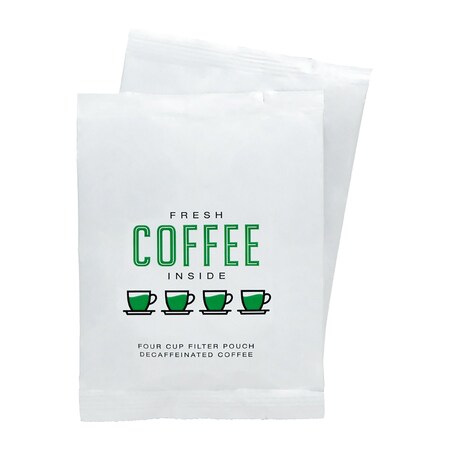 Diplomat Coffee Decaf Coffee Fresh Coffee Inside 4 Cup 200cs, 200PK C-CF-FC-4D