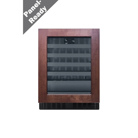 Summit 24in Wide Built-In Wine Cellar, ADA Compliant Panel Not Included ASDW2412PNR