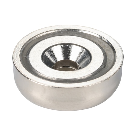 Zoro Select Rare Earth Magnet, Steel NAC007500NBX