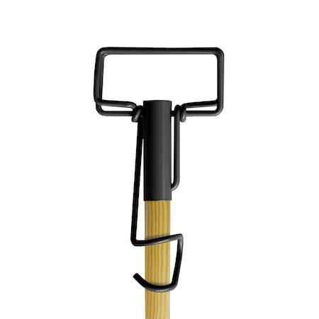 Chief Clean Wire Grip wet mop handle on 60" wood handle, 12PK HANDWETWO11/8PC