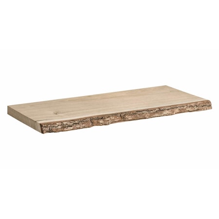 Dolle Lite Nature 0.98 in. H X 23.6 in. W X 7.9 in. D Brown Wood Shelf Board 56739