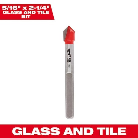 Milwaukee Tool Glass & Tile Bit 48-20-8983
