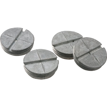 Southwire 3/4'' Weatherproof Gray Closure Plug, 4PK WP75-4-UPC