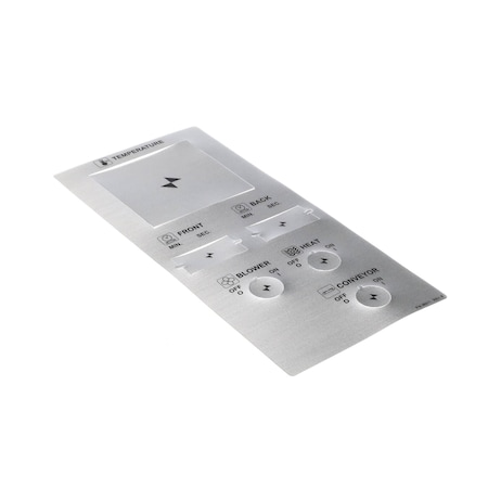 Middleby Decal/Overlay, Temperature, PS536 48511