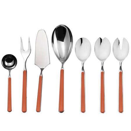 Mepra Fantasia Serving Set - 7 Pieces - Rust 10R62207