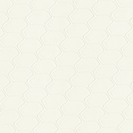 Seamtec Premium Patterned Vinyl, Faux Quilted Pattern, Home Dcor, Marine, White Cut SEAMGDGEOQ602FABCU