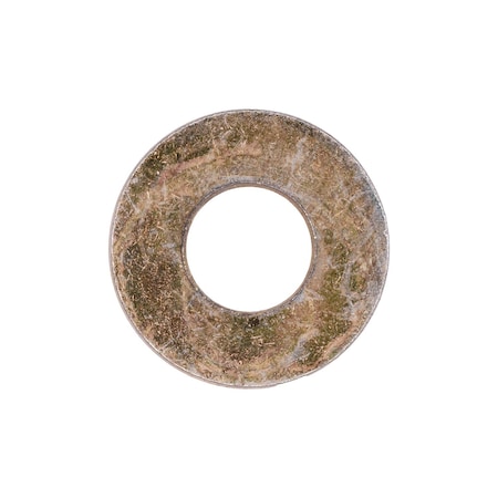 Auveco 3/8in USS High Strength Washer Zinc Yellow, 100PK 12773