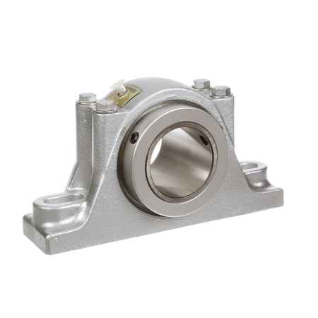 Sealmaster Mounted Flouropolymer Coated Cast Iron Two Bolt Pillow Block Tapered Roller - 52100 Bearing Steel RPB 300-C2 CR