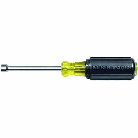 Klein Tools 1/4" Magnetic Tip Nut Driver 3" Shaft 630-1/4M