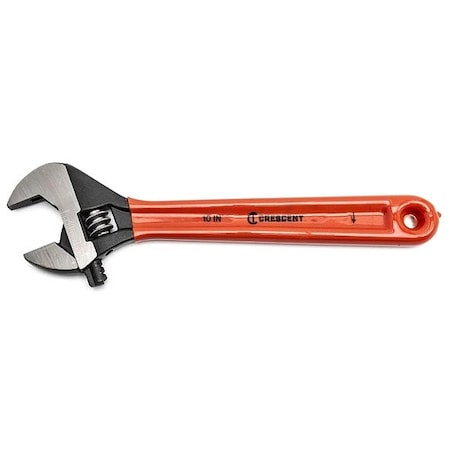 Crescent 10" Adjustable Black Oxide Cushion Grip Wrench - Carded AT210CVS