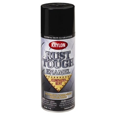 Krylon Division  Semi-Flat Black Rust Tough Enamel Aerosol 9203