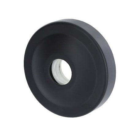 Danco Shower Arm Bracket Stabilizer, Plastic, Matte Black 12009