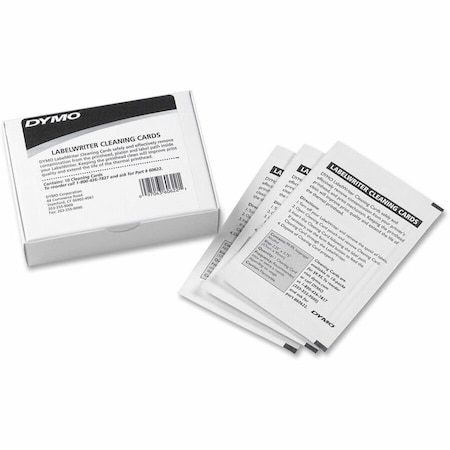 Dymo LabelWriter Cleaning Cards, PK10 60622