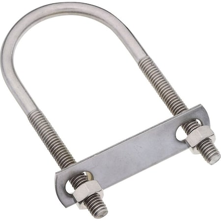 National Hardware U-Bolt, 1/4-20 Thread, 1.47 in L Thread