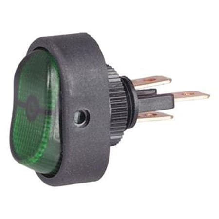 Whole-In-One H61920001 Switch Rocker Oval Non Lighted Green WH655242