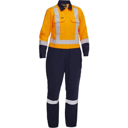 Pip Coverall, V-Neck, Hi-Vis Orange, Zipper 314W6369H