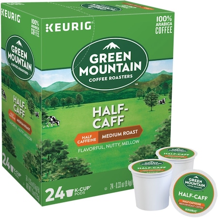 Keurig Green Mountain Coffee Roasters Half-Caff K-Cup, 24PK 5000330138