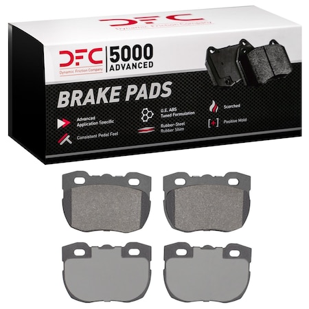 Dfc 5000 Advanced, Disc Brake Pad Set,  1551-0520-10
