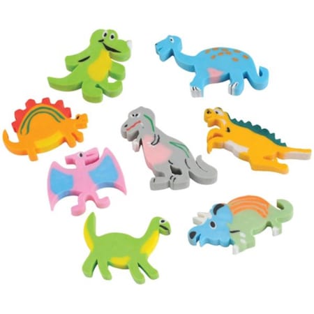Ceo Dino Erasers Toy, Assorted Styles CE2179576