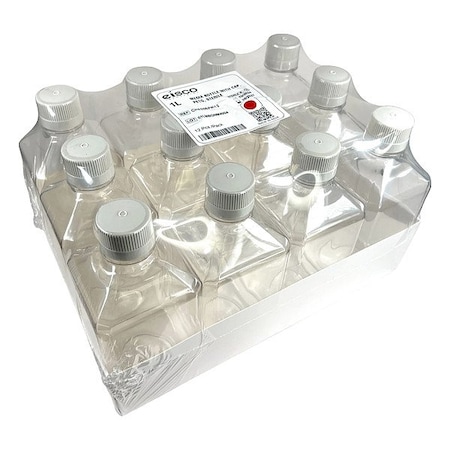 Eisco Scientific Media Bottle, PETG, 220.6 mm H, PK12 CH5206PK12