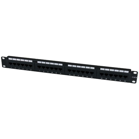 Startech.Com 24 Port 1U Rackmount Cat6 Patch Panel C6PANEL24