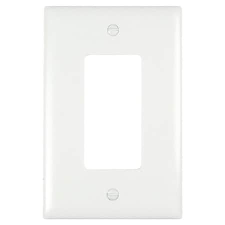 Pass & Seymour Wht 1G Deco Jumbo Plate TPJ26W