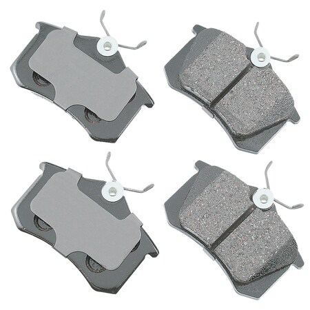 Akebono 05 Volkswagen Passat Euro Pads, Eur340A EUR340A