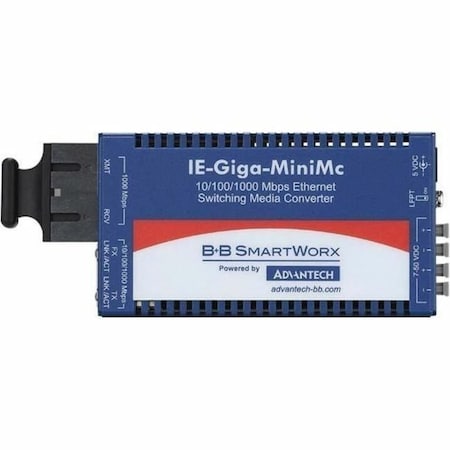 Advantech IE-Giga-MiniMc, TX/FX-SM1310-PLUS SC IMC-370I-SE-C